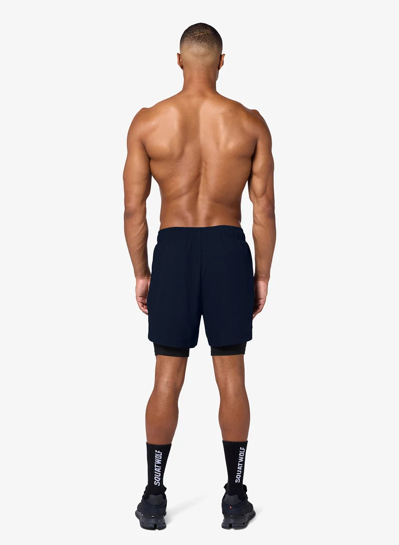 SQUATWOLF 7"  2-in-1  Limitless Training Shorts